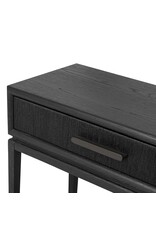 Rosenell Console Table 60" in Black Oak Solid