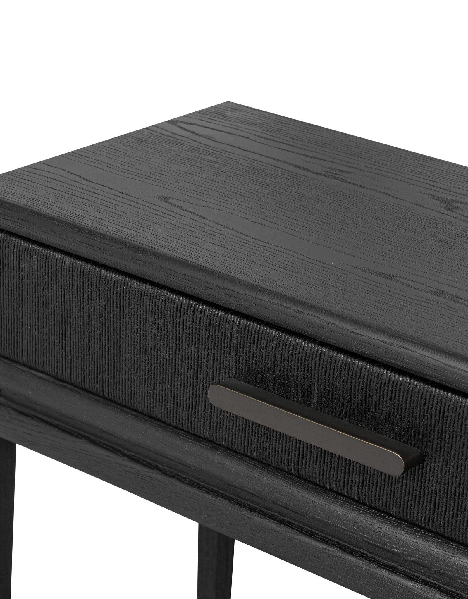 Rosenell Console Table 60" in Black Oak Solid