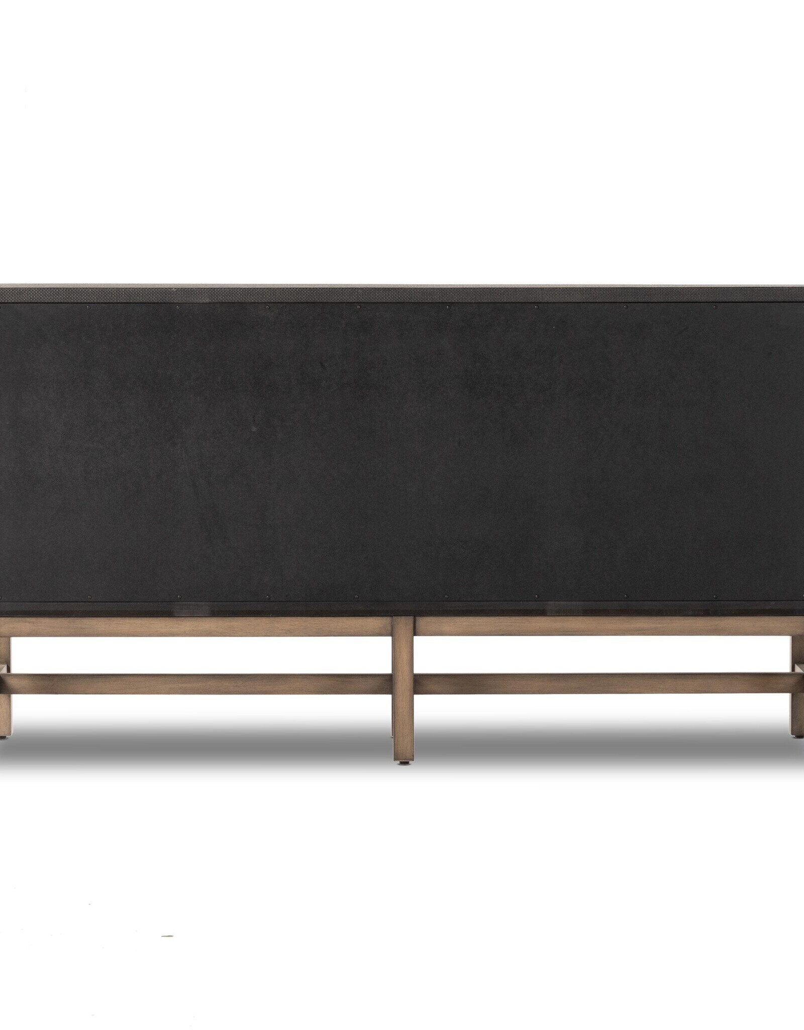 Fiona 6 Drawer Dresser in Black Raffia