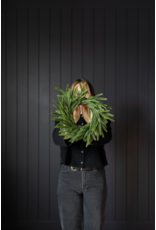 Norfolk Pine Real Touch Wreath 12"