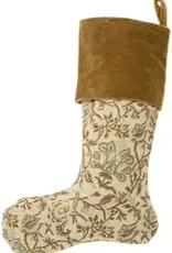 Rani Block Print Velvet Stocking