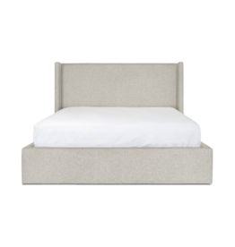 Lourdes King Drawer Storage Bed - Dune