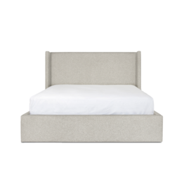 Lourdes King Drawer Storage Bed - Dune