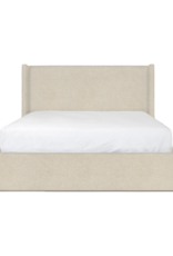 Lourdes King Storage Drawer Bed - Cream
