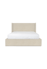 Lourdes King Storage Drawer Bed - Cream