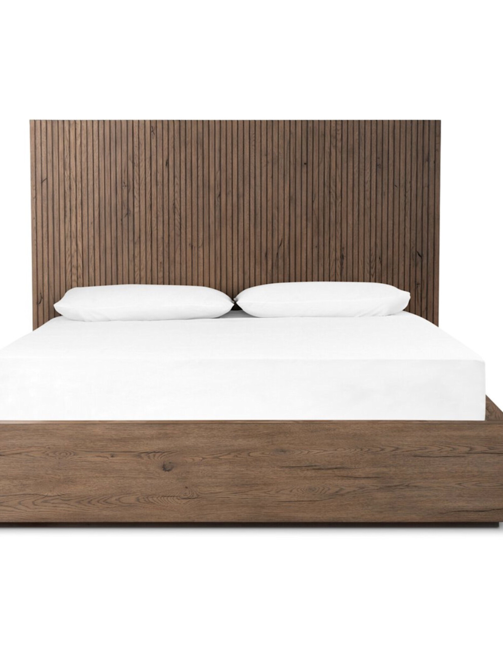 Leo King Bed in Rustic Grey