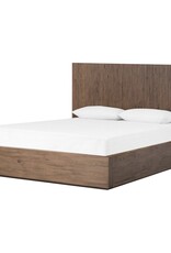 Leo King Bed in Rustic Grey