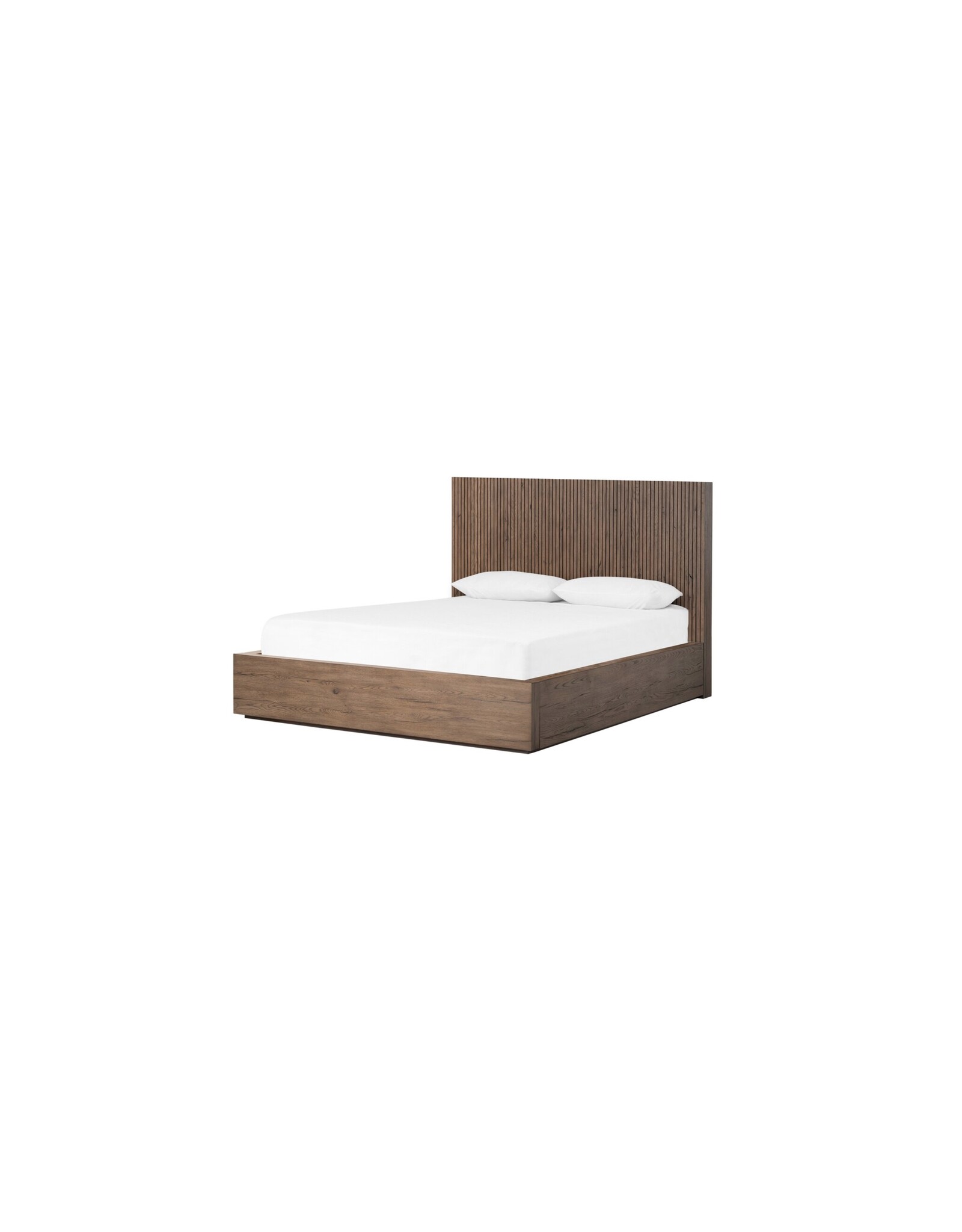 Leo King Bed in Rustic Grey