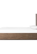 Leo King Bed in Rustic Grey