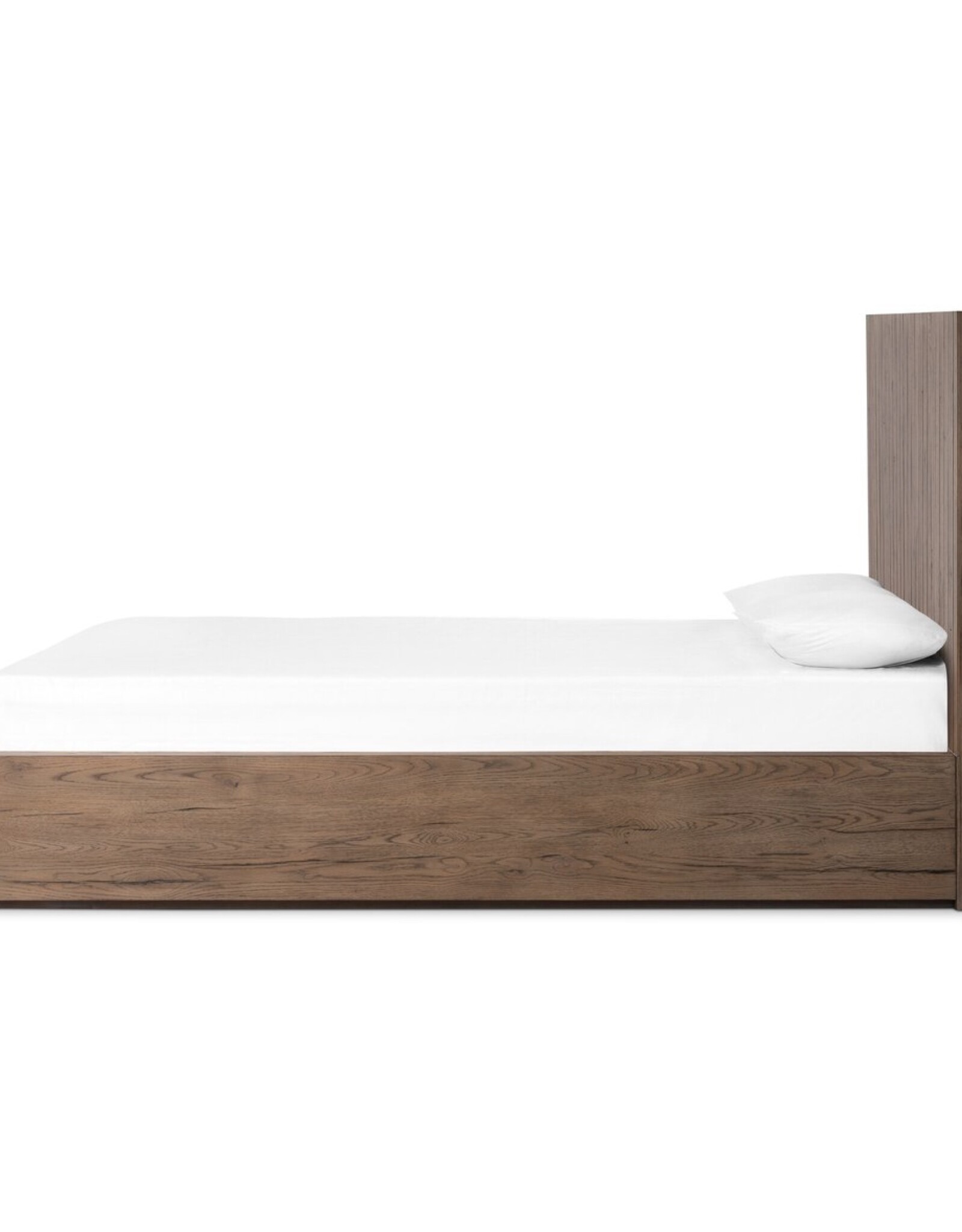 Leo King Bed in Rustic Grey