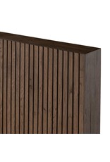 Leo King Bed in Rustic Grey