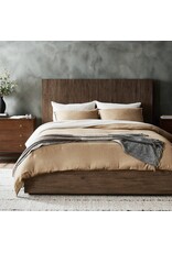 Leo King Bed in Rustic Grey