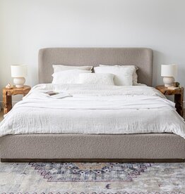 Faye King Bed Short - Truffle