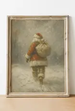 Santa Art Print | 8x10in