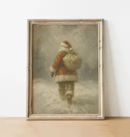 Santa Art Print | 8x10in