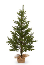 45" Noble Fir Tree in Burlap Bag