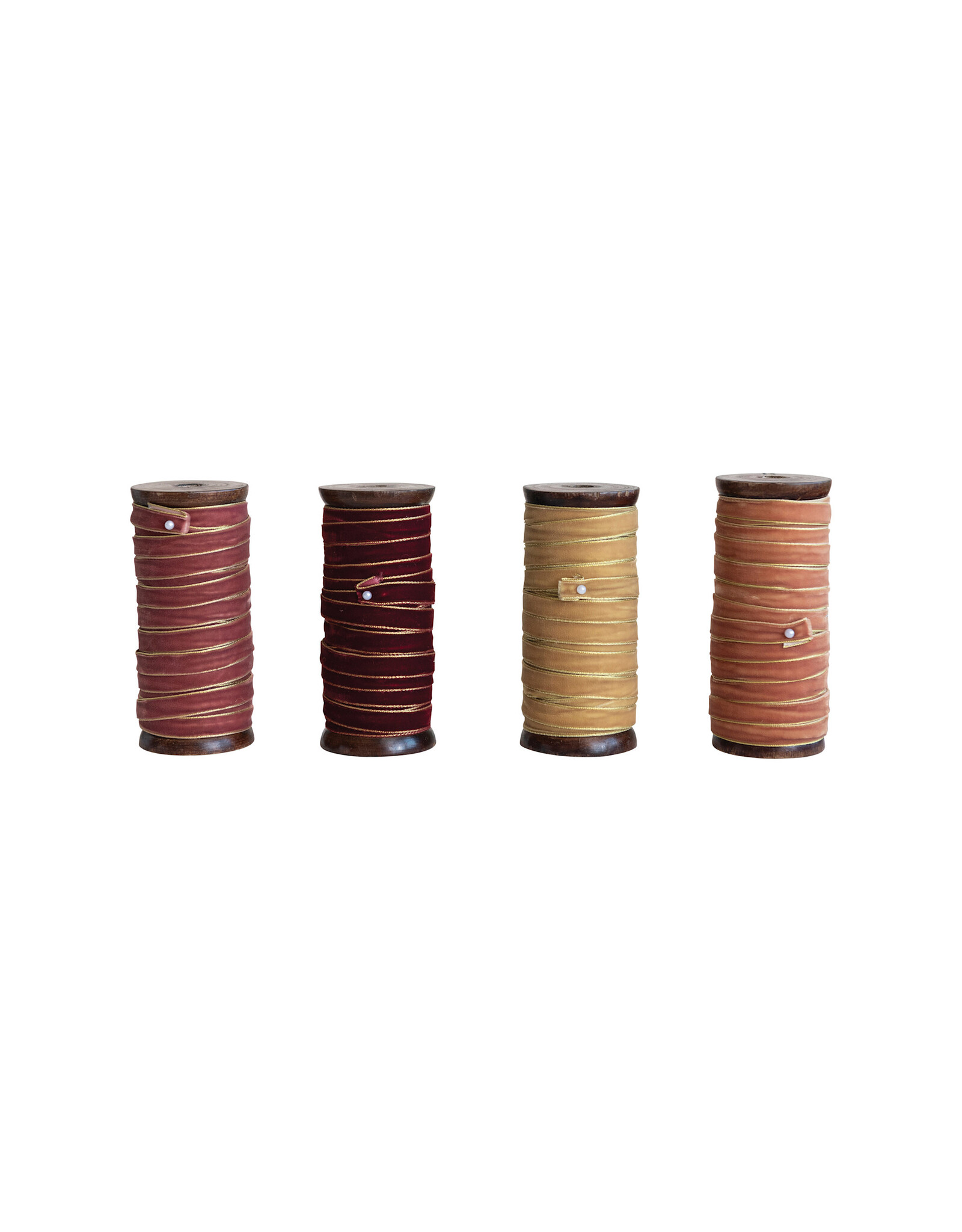 10 Yard Velvet Ribbon, Various Colours