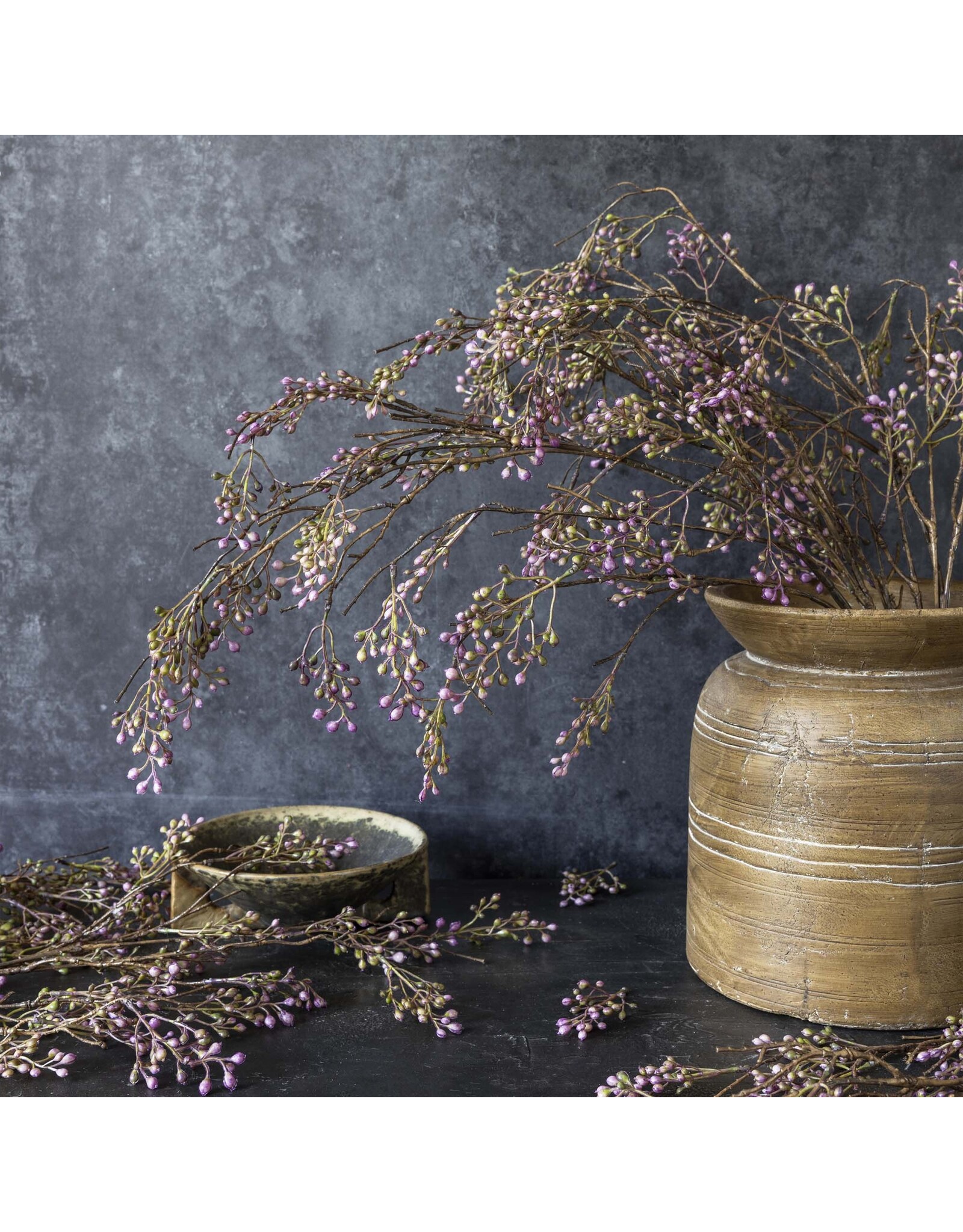 Artificial Berry Branch, Lilac