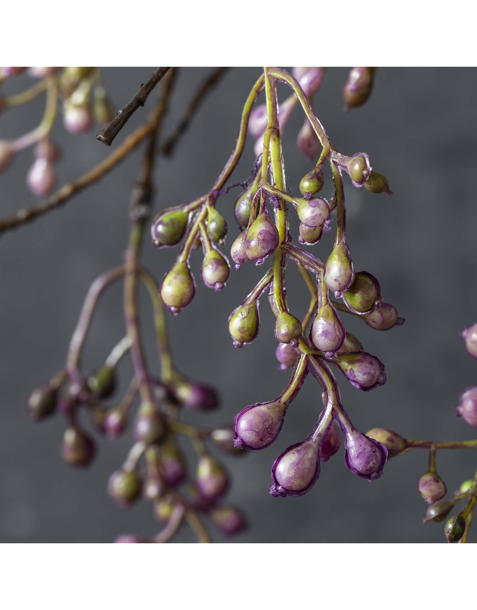Artificial Berry Branch, Lilac