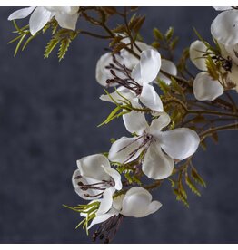Artificial Prunus Blosson, Cream