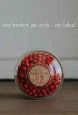 Apothecary Matches: Colour Tip Jar Matchsticks