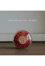 Apothecary Matches: Colour Tip Jar Matchsticks