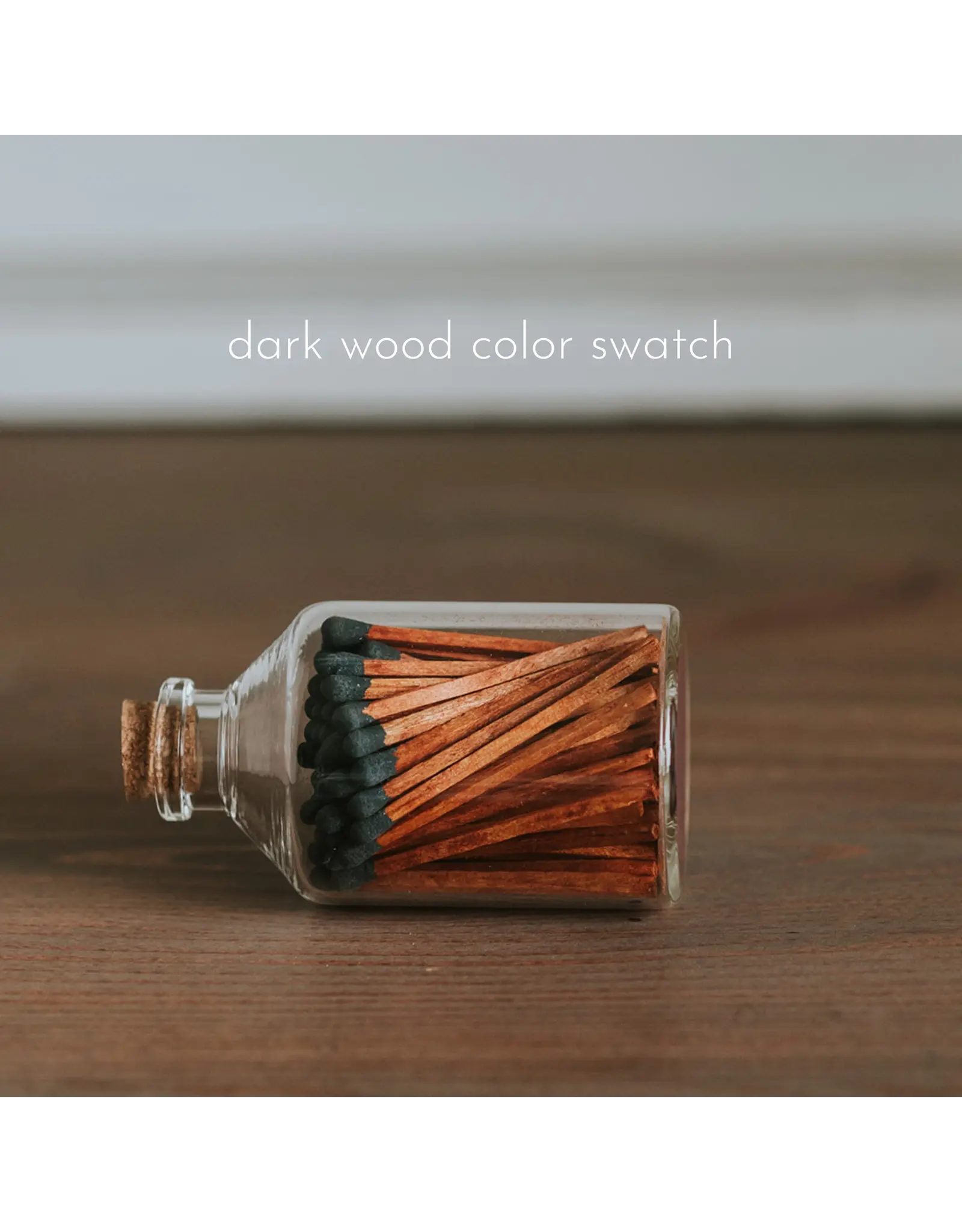 Apothecary Matches: Colour Tip Jar Matchsticks