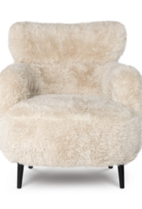 Ginger Accent Chair in Downy Cream