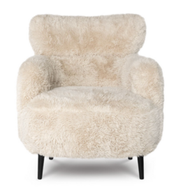 Ginger Accent Chair in Downy Cream