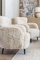 Ginger Accent Chair in Downy Cream