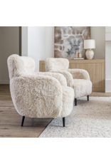 Ginger Accent Chair in Downy Cream
