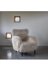 Ginger Accent Chair in Downy Cream