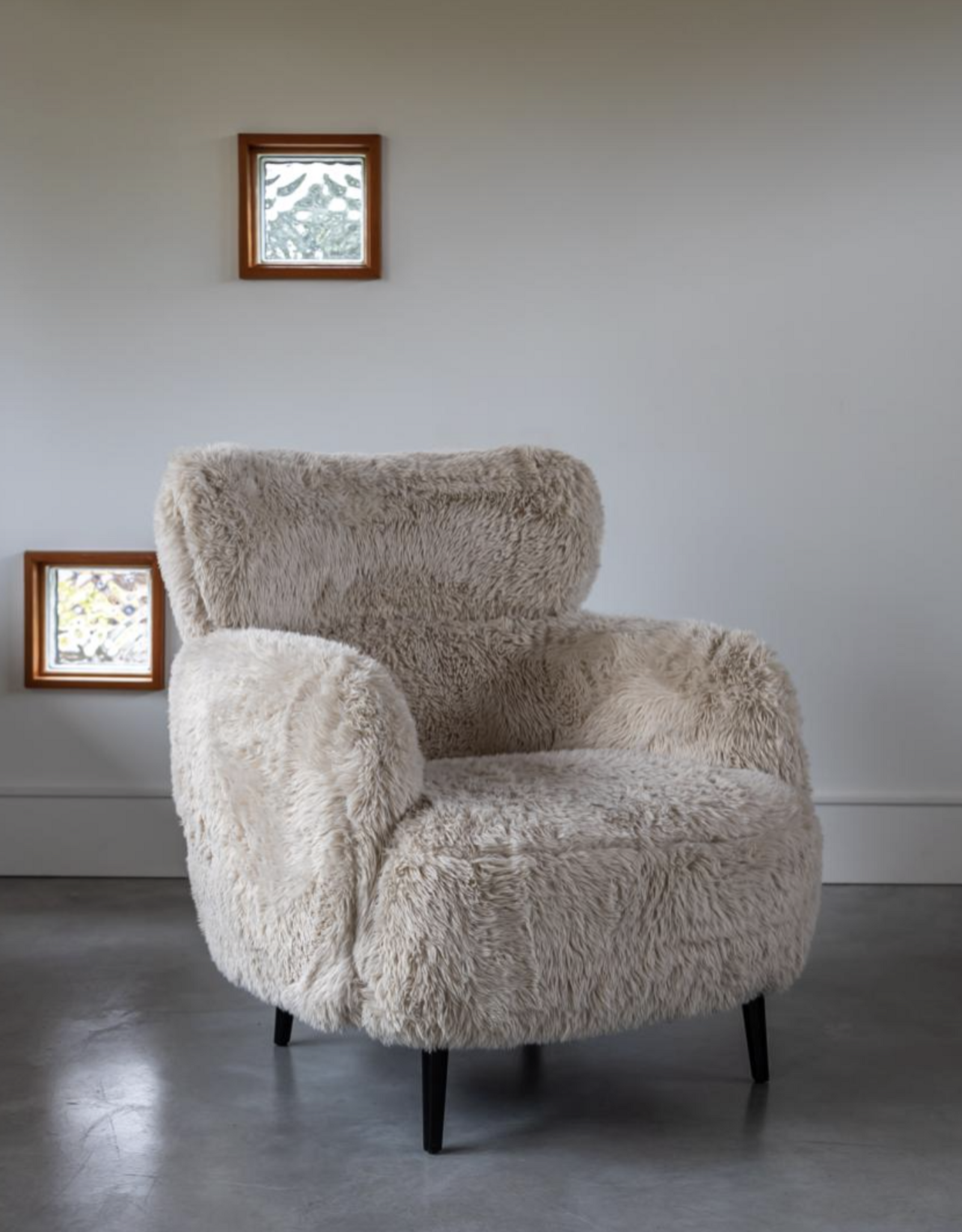 Ginger Accent Chair in Downy Cream