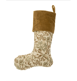 Rani Block Print Velvet Stocking