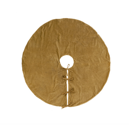 Vera Velvet Tree Skirt, Cypress