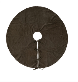 Vera Velvet Tree Skirt, Tamarind