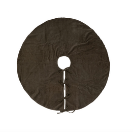 Vera Velvet Tree Skirt, Tamarind