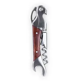 Admiral Rosewood Doublehinged Corkscrew and Foil Cutter