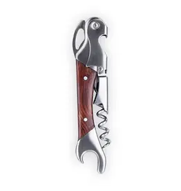 Admiral Rosewood Doublehinged Corkscrew and Foil Cutter