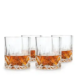 Admiral Vintage Style Crystal Tumblers Set of 4