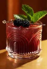 Deco Beau Crystal Lowball Tumbler