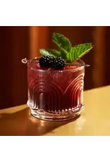 Deco Beau Crystal Lowball Tumbler