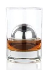 Glacier Rocks® Large Stainless Steel Whiskey Ball