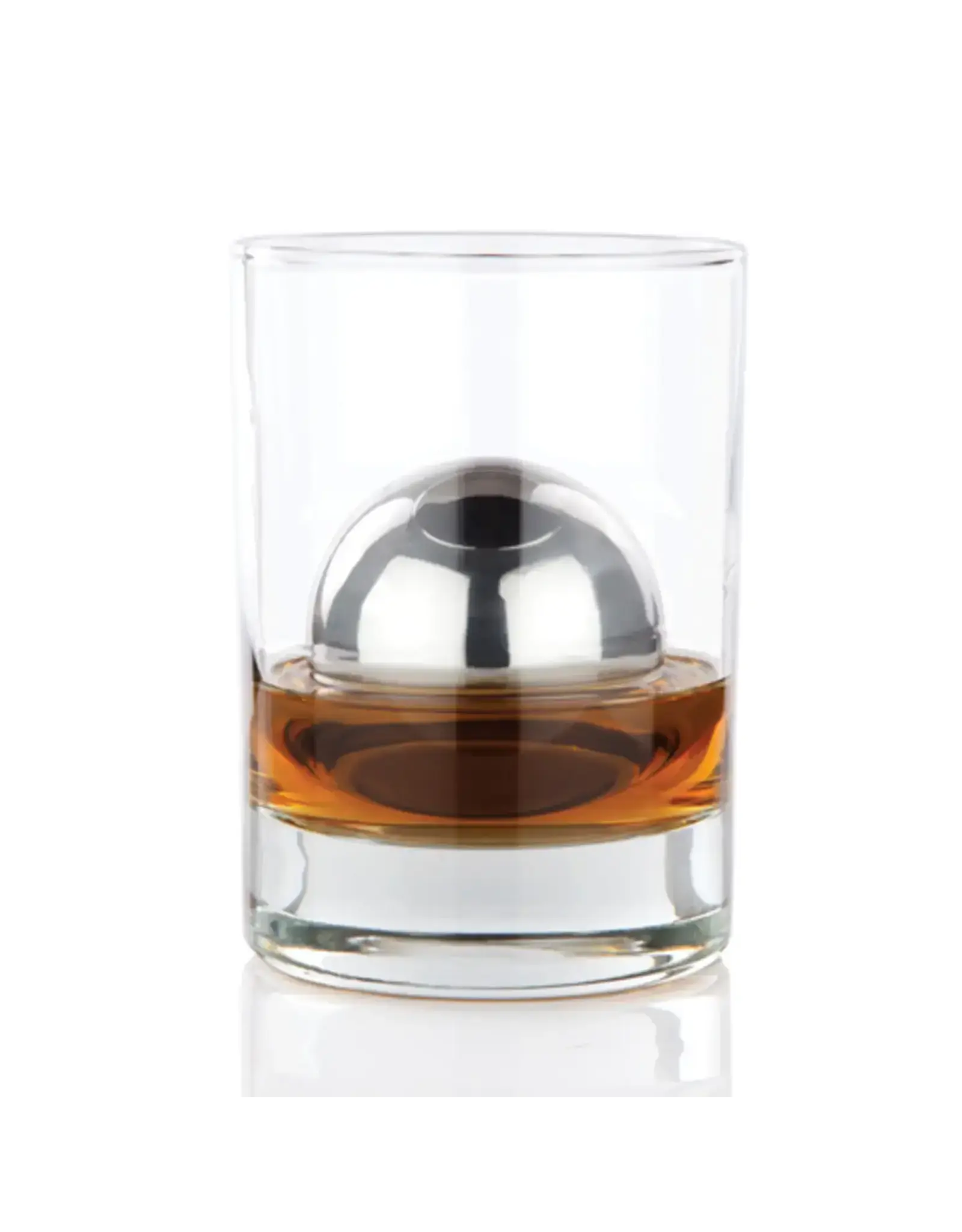 Glacier Rocks® Large Stainless Steel Whiskey Ball