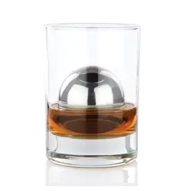 Glacier Rocks® Large Stainless Steel Whiskey Ball