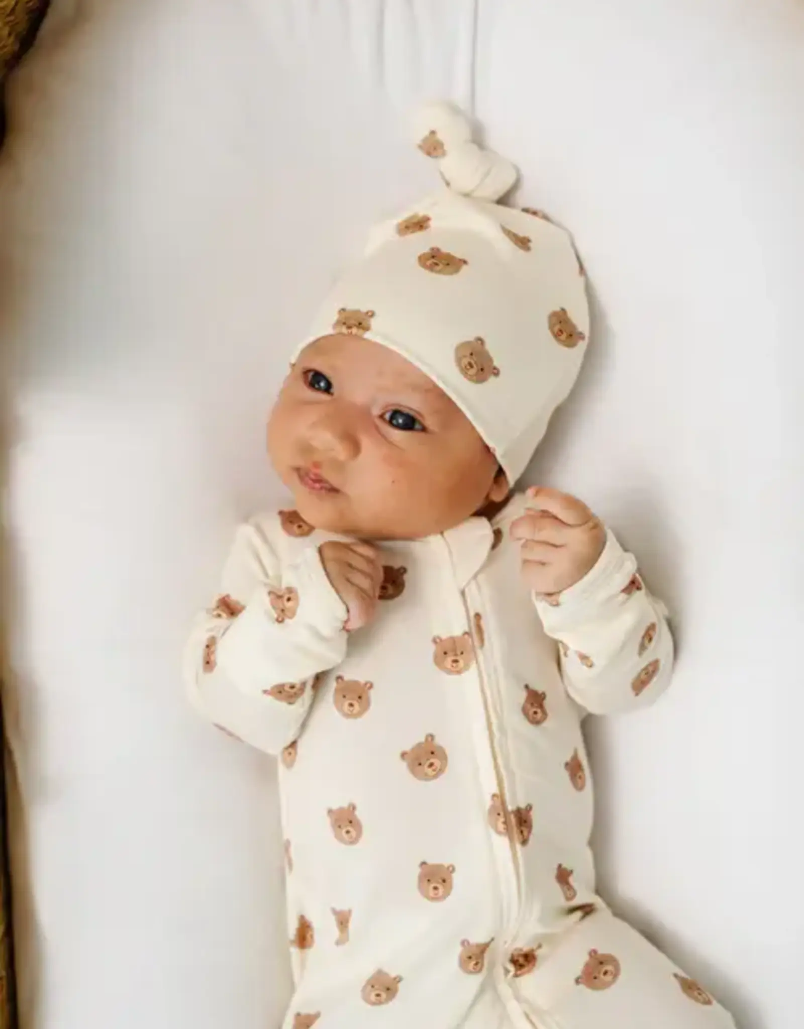 Teddy Zipper Footies