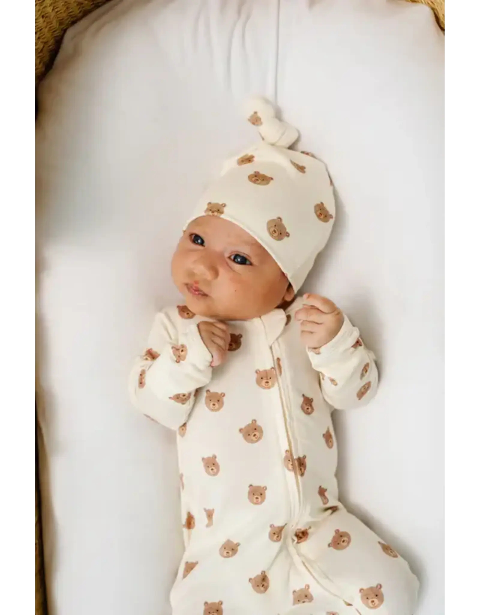 Teddy Zipper Footies