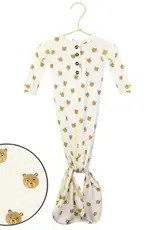 Teddy Knotted Gown, NB-3