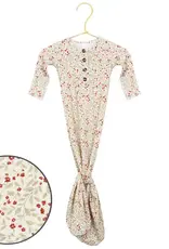 Holly Knotted Gown - NB to 3mth