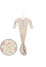 Holly Knotted Gown - NB to 3mth